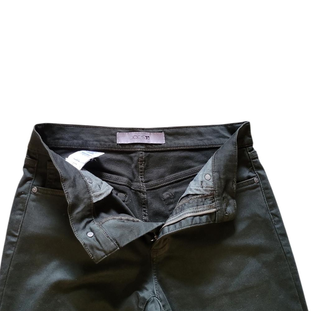 Joe's Jeans Dark Green Straight-Leg Jeans - Picture 6 of 8